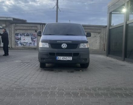 Синий Фольксваген Transporter, объемом двигателя 2.5 л и пробегом 453 тыс. км за 7777 $, фото 2 на Automoto.ua