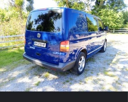 Синий Фольксваген Transporter, объемом двигателя 2.5 л и пробегом 350 тыс. км за 7700 $, фото 9 на Automoto.ua