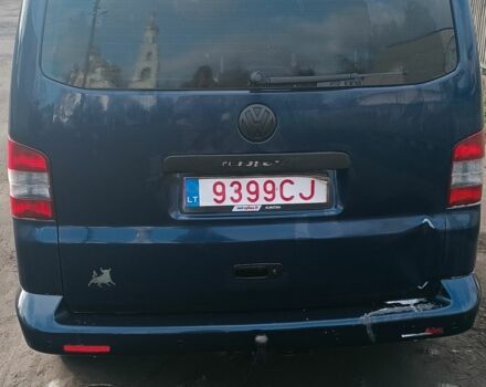 Синій Фольксваген Transporter, об'ємом двигуна 2.5 л та пробігом 280 тис. км за 7000 $, фото 7 на Automoto.ua