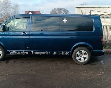 Синій Фольксваген Transporter, об'ємом двигуна 2.5 л та пробігом 280 тис. км за 7000 $, фото 1 на Automoto.ua