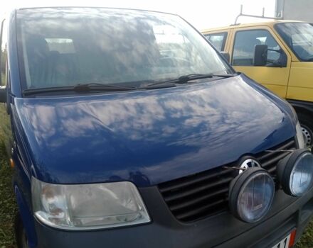 Синий Фольксваген Transporter, объемом двигателя 2.5 л и пробегом 289 тыс. км за 6407 $, фото 2 на Automoto.ua