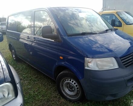 Синий Фольксваген Transporter, объемом двигателя 2.5 л и пробегом 289 тыс. км за 6407 $, фото 1 на Automoto.ua