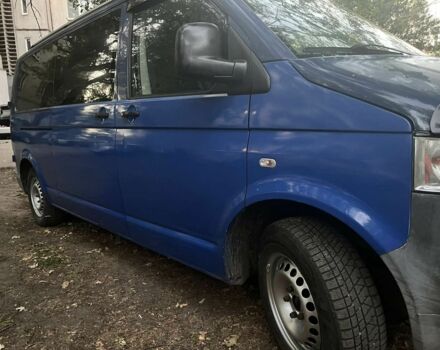 Синий Фольксваген Transporter, объемом двигателя 1.9 л и пробегом 332 тыс. км за 7000 $, фото 5 на Automoto.ua