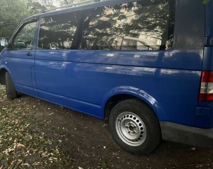 Синий Фольксваген Transporter, объемом двигателя 1.9 л и пробегом 332 тыс. км за 7000 $, фото 7 на Automoto.ua
