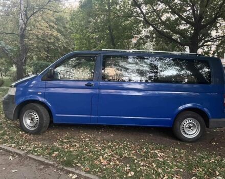 Синий Фольксваген Transporter, объемом двигателя 1.9 л и пробегом 332 тыс. км за 7000 $, фото 3 на Automoto.ua