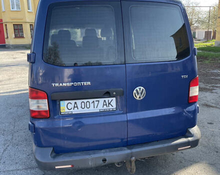 Синий Фольксваген Transporter, объемом двигателя 2 л и пробегом 480 тыс. км за 8800 $, фото 3 на Automoto.ua