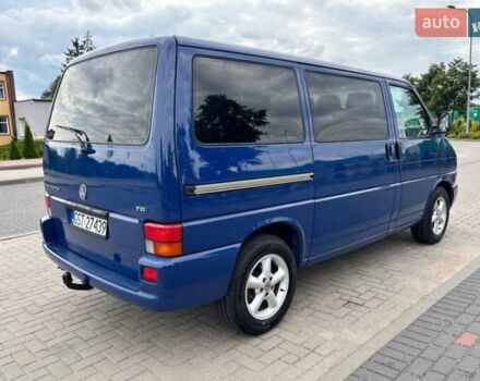 Синий Фольксваген Transporter, объемом двигателя 1.9 л и пробегом 315 тыс. км за 2600 $, фото 3 на Automoto.ua