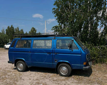 Синий Фольксваген Transporter, объемом двигателя 2 л и пробегом 300 тыс. км за 3950 $, фото 2 на Automoto.ua