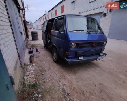 Синий Фольксваген Transporter, объемом двигателя 1.9 л и пробегом 230 тыс. км за 3200 $, фото 3 на Automoto.ua