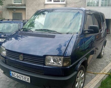 Синій Фольксваген Transporter, об'ємом двигуна 2 л та пробігом 308 тис. км за 4600 $, фото 2 на Automoto.ua