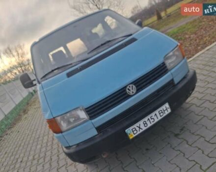 Синий Фольксваген Transporter, объемом двигателя 1.9 л и пробегом 347 тыс. км за 2100 $, фото 10 на Automoto.ua