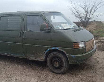 Синий Фольксваген Transporter, объемом двигателя 2.4 л и пробегом 392 тыс. км за 1600 $, фото 7 на Automoto.ua