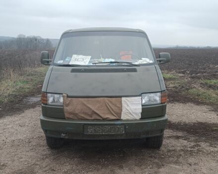 Синий Фольксваген Transporter, объемом двигателя 2.4 л и пробегом 392 тыс. км за 1600 $, фото 1 на Automoto.ua