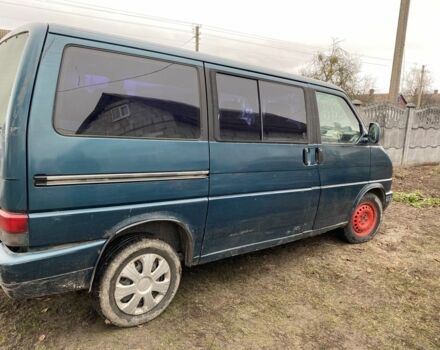 Синий Фольксваген Transporter, объемом двигателя 2.4 л и пробегом 400 тыс. км за 3500 $, фото 5 на Automoto.ua