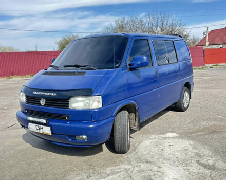 Синий Фольксваген Transporter, объемом двигателя 2.5 л и пробегом 413 тыс. км за 5700 $, фото 2 на Automoto.ua