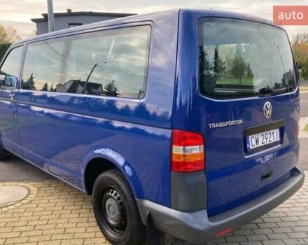 Синий Фольксваген Transporter, объемом двигателя 2.5 л и пробегом 210 тыс. км за 3300 $, фото 6 на Automoto.ua