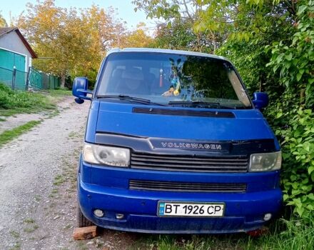 Синий Фольксваген Transporter, объемом двигателя 2.5 л и пробегом 500 тыс. км за 4800 $, фото 4 на Automoto.ua
