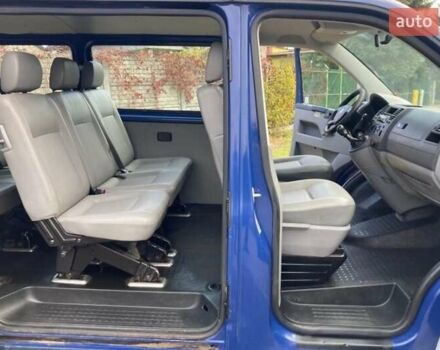 Синий Фольксваген Transporter, объемом двигателя 2.5 л и пробегом 210 тыс. км за 3300 $, фото 5 на Automoto.ua