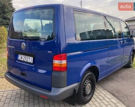 Синий Фольксваген Transporter, объемом двигателя 2.5 л и пробегом 210 тыс. км за 3300 $, фото 4 на Automoto.ua