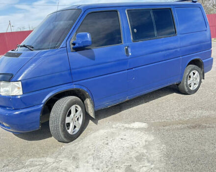 Синий Фольксваген Transporter, объемом двигателя 2.5 л и пробегом 413 тыс. км за 5700 $, фото 1 на Automoto.ua