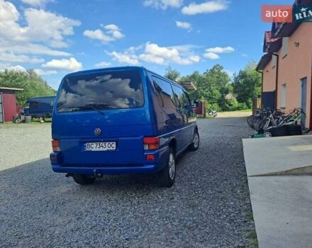Синий Фольксваген Transporter, объемом двигателя 2.5 л и пробегом 488 тыс. км за 8300 $, фото 4 на Automoto.ua