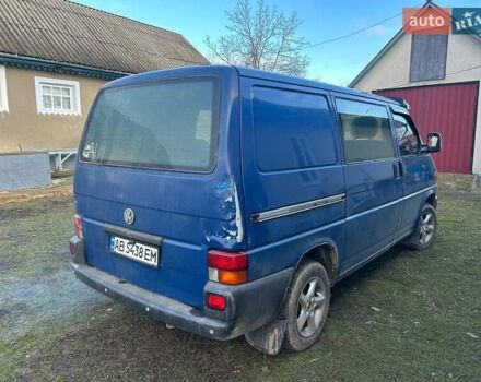 Синий Фольксваген Transporter, объемом двигателя 1.9 л и пробегом 400 тыс. км за 4500 $, фото 3 на Automoto.ua