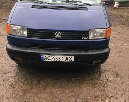 Синий Фольксваген Transporter, объемом двигателя 2.46 л и пробегом 375 тыс. км за 5200 $, фото 1 на Automoto.ua