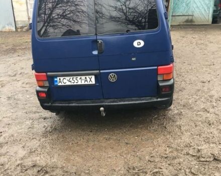 Синий Фольксваген Transporter, объемом двигателя 2.5 л и пробегом 1000 тыс. км за 5800 $, фото 5 на Automoto.ua