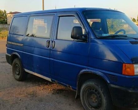 Синий Фольксваген Transporter, объемом двигателя 2.46 л и пробегом 473 тыс. км за 4800 $, фото 4 на Automoto.ua