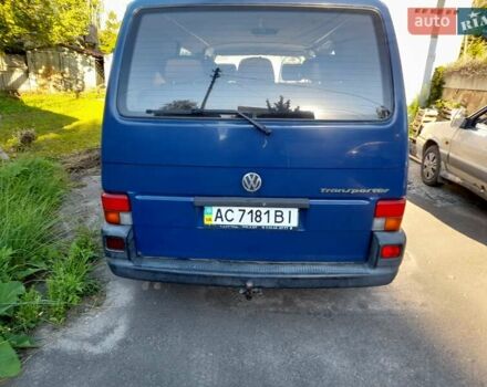 Синій Фольксваген Transporter, об'ємом двигуна 1.9 л та пробігом 327 тис. км за 6200 $, фото 3 на Automoto.ua