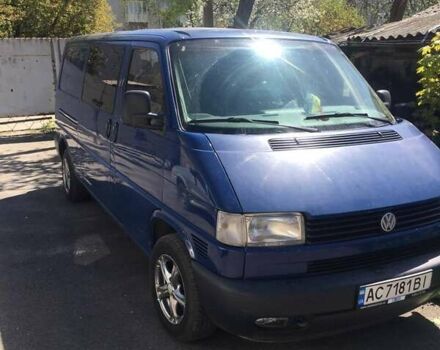 Синій Фольксваген Transporter, об'ємом двигуна 1.9 л та пробігом 327 тис. км за 6200 $, фото 1 на Automoto.ua