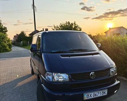 Синій Фольксваген Transporter, об'ємом двигуна 2.5 л та пробігом 453 тис. км за 6500 $, фото 10 на Automoto.ua