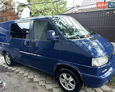 Синий Фольксваген Transporter, объемом двигателя 2.46 л и пробегом 345 тыс. км за 6700 $, фото 1 на Automoto.ua