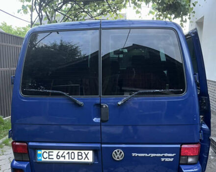 Синий Фольксваген Transporter, объемом двигателя 2.46 л и пробегом 345 тыс. км за 6700 $, фото 2 на Automoto.ua