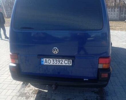 Синій Фольксваген Transporter, об'ємом двигуна 2.5 л та пробігом 420 тис. км за 6700 $, фото 4 на Automoto.ua