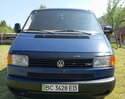 Синий Фольксваген Transporter, объемом двигателя 2.46 л и пробегом 235 тыс. км за 7200 $, фото 1 на Automoto.ua