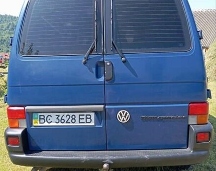 Синий Фольксваген Transporter, объемом двигателя 2.46 л и пробегом 235 тыс. км за 7200 $, фото 3 на Automoto.ua