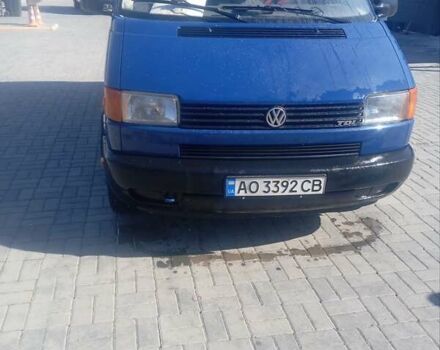 Синій Фольксваген Transporter, об'ємом двигуна 2.5 л та пробігом 420 тис. км за 6700 $, фото 1 на Automoto.ua