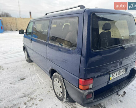 Синий Фольксваген Transporter, объемом двигателя 2.46 л и пробегом 382 тыс. км за 5500 $, фото 7 на Automoto.ua