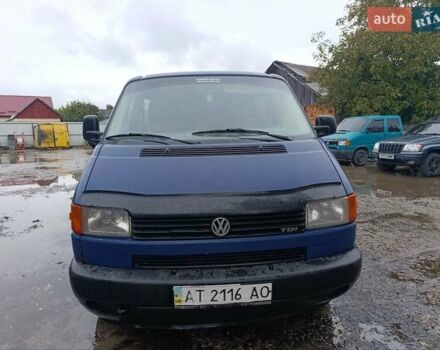 Синий Фольксваген Transporter, объемом двигателя 2.5 л и пробегом 353 тыс. км за 4850 $, фото 1 на Automoto.ua