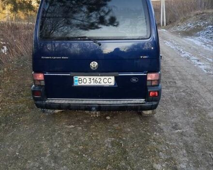 Синий Фольксваген Transporter, объемом двигателя 2.46 л и пробегом 365 тыс. км за 7500 $, фото 10 на Automoto.ua