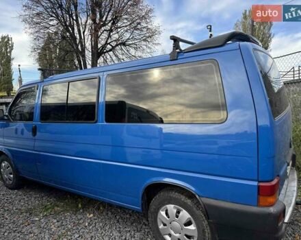 Синий Фольксваген Transporter, объемом двигателя 2.5 л и пробегом 453 тыс. км за 5950 $, фото 4 на Automoto.ua