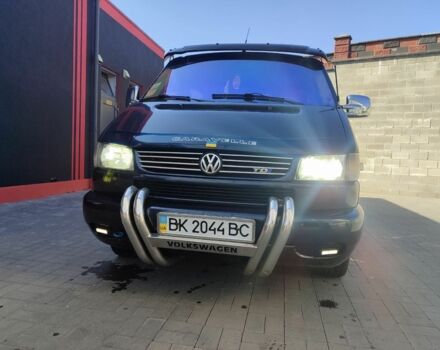 Синий Фольксваген Transporter, объемом двигателя 2.5 л и пробегом 364 тыс. км за 5500 $, фото 4 на Automoto.ua