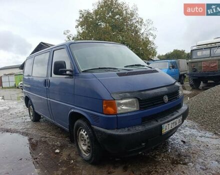 Синий Фольксваген Transporter, объемом двигателя 2.5 л и пробегом 353 тыс. км за 4850 $, фото 4 на Automoto.ua