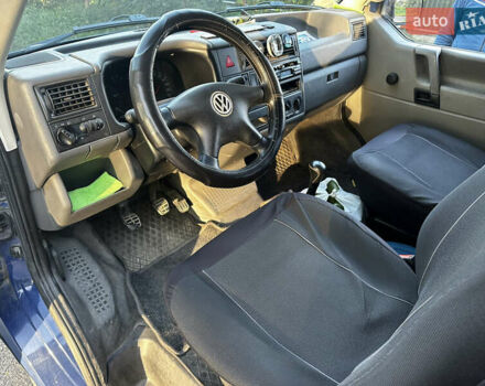 Синій Фольксваген Transporter, об'ємом двигуна 2.5 л та пробігом 279 тис. км за 6200 $, фото 9 на Automoto.ua