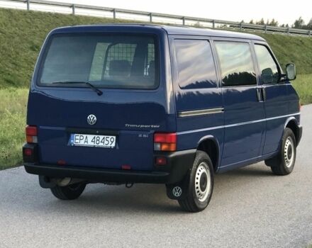 Синий Фольксваген Transporter, объемом двигателя 2.5 л и пробегом 220 тыс. км за 2009 $, фото 1 на Automoto.ua