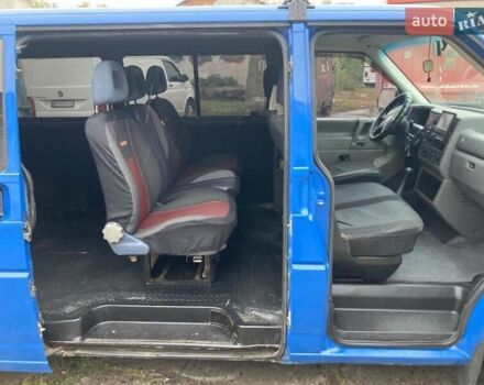 Синий Фольксваген Transporter, объемом двигателя 2.5 л и пробегом 453 тыс. км за 5950 $, фото 8 на Automoto.ua