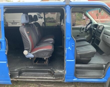 Синій Фольксваген Transporter, об'ємом двигуна 2.5 л та пробігом 452 тис. км за 5950 $, фото 10 на Automoto.ua