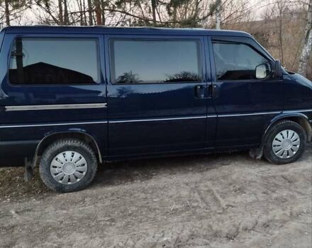 Синий Фольксваген Transporter, объемом двигателя 2.46 л и пробегом 365 тыс. км за 7500 $, фото 2 на Automoto.ua