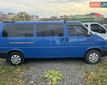 Синий Фольксваген Transporter, объемом двигателя 2.5 л и пробегом 453 тыс. км за 5950 $, фото 2 на Automoto.ua